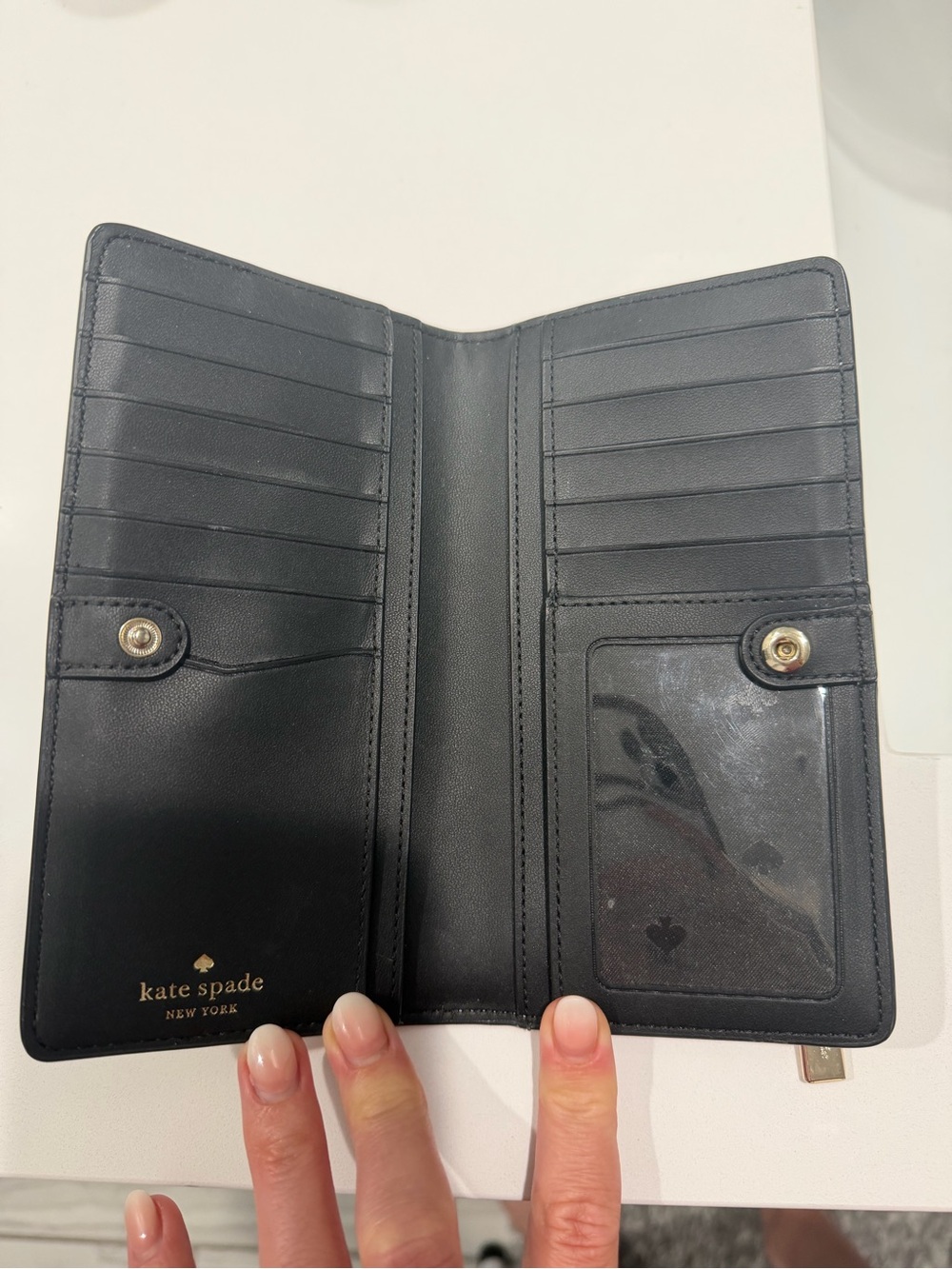 Kate Spade Staci Colorblock Bifold Wallet - Picture 4 of 4